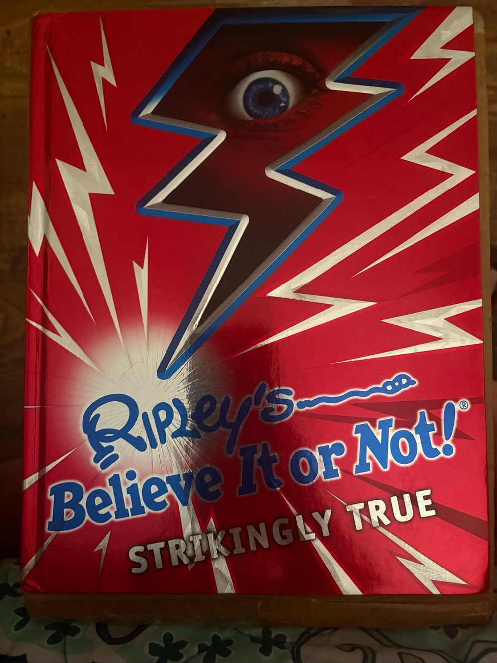 Unbelievably Weird! Red Novelty Book